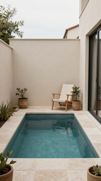 Small Patio Plunge Pool