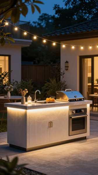 Smart Outdoor Lighting Setup