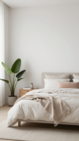Style A Minimalist Spring Bedroom