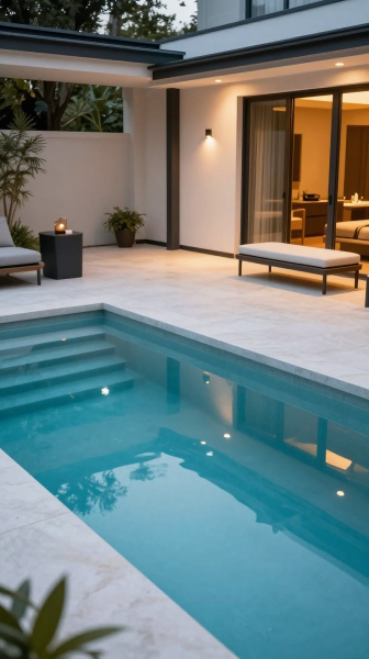 Sunken Plunge Pool Design