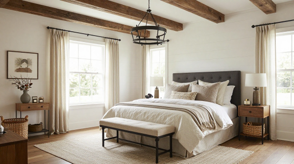 farmhouse bedroom designs ideas