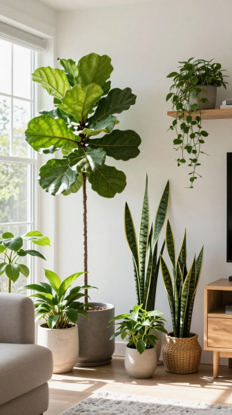 Add Indoor Plants Throughout the Home