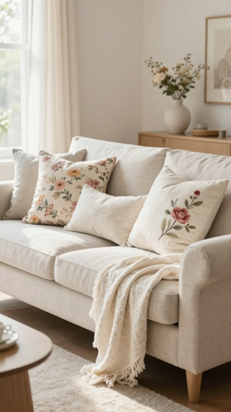 Update Decorative Pillows and Throws