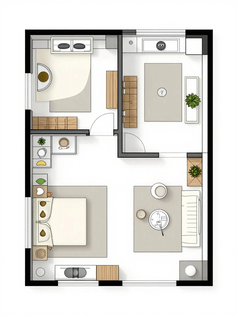 18 Tiny Studio Apartment Layout Ideas for Better Small Space Living