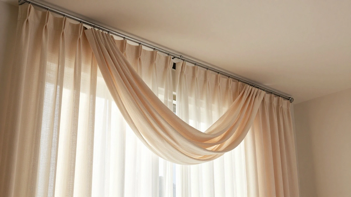 A Curtain Track Overhead Can Quietly Rewrite Your Entire Floor Plan