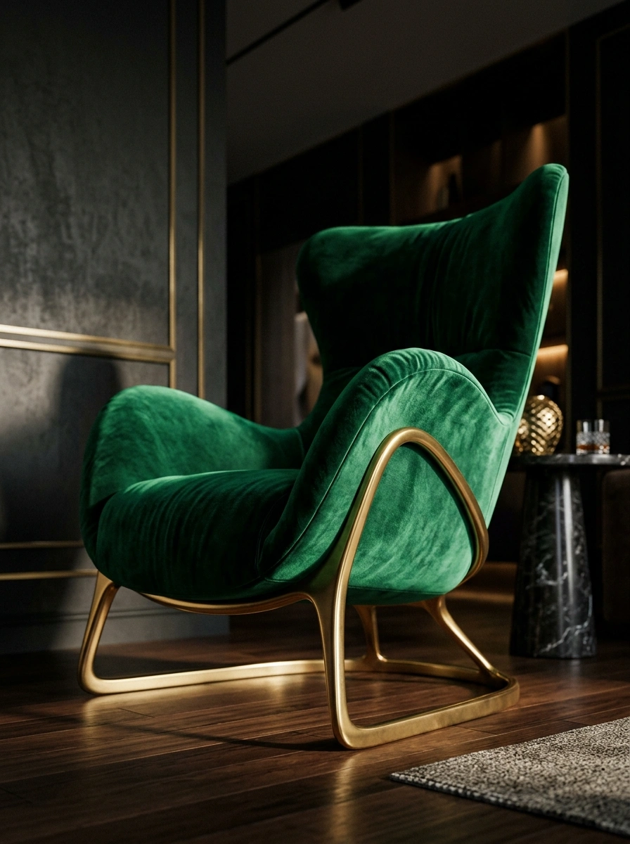 A Single Statement Piece That Anchors an Entire Room's Prestige