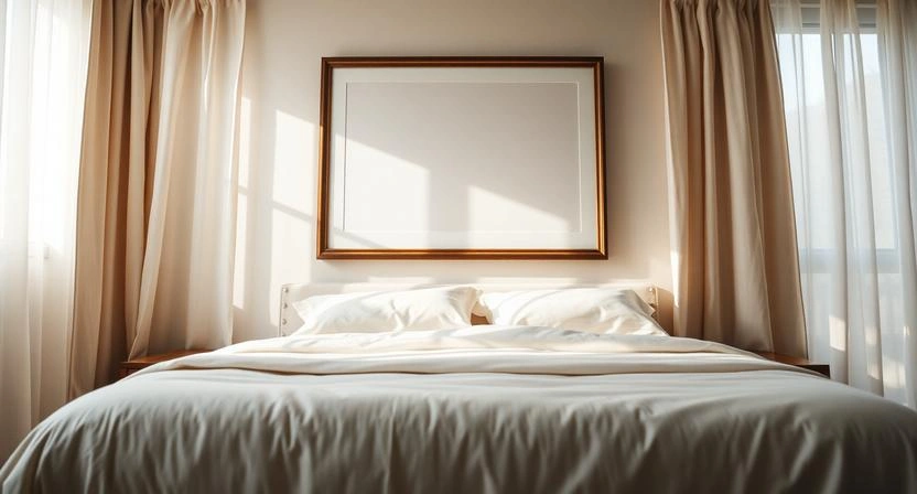 Art Above the Bed That Quietly Elevates the Whole Sleeping Zone
