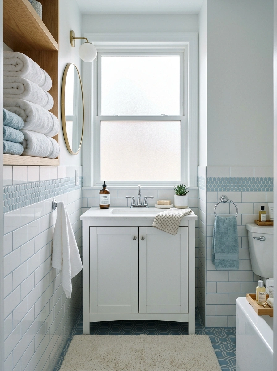 Bathroom Supplies That Turn a Bare Shell Into a Functional Space