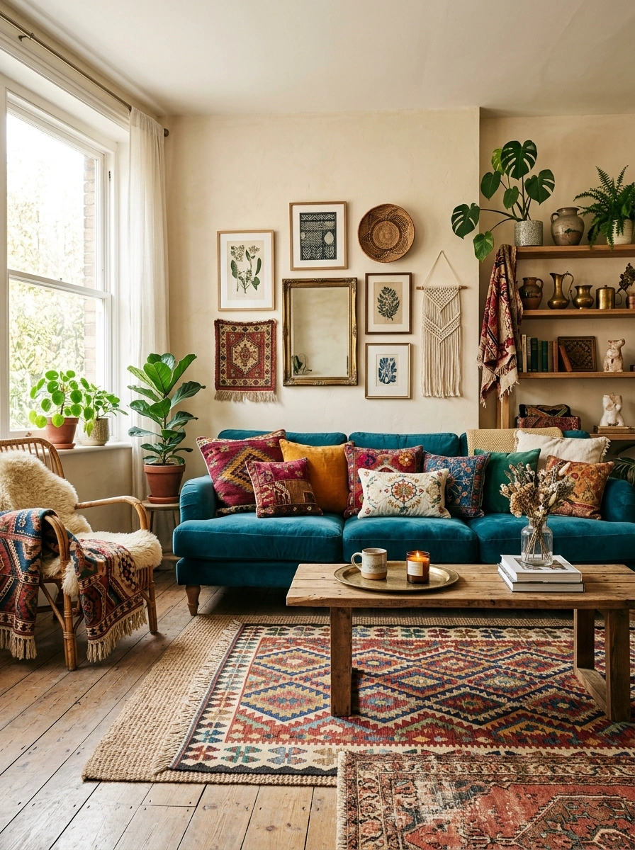 Bohemian Layers That Add Personality Without Creating Visual Chaos