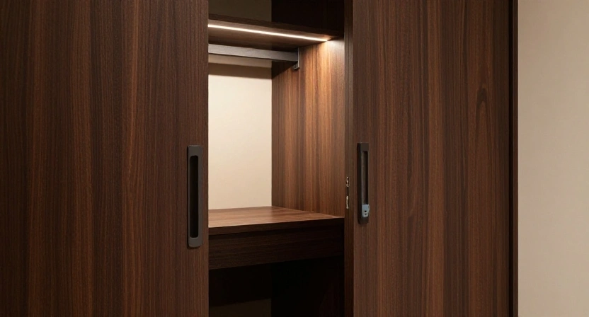 Closets Reimagined as a Hidden Office Nobody Sees Coming