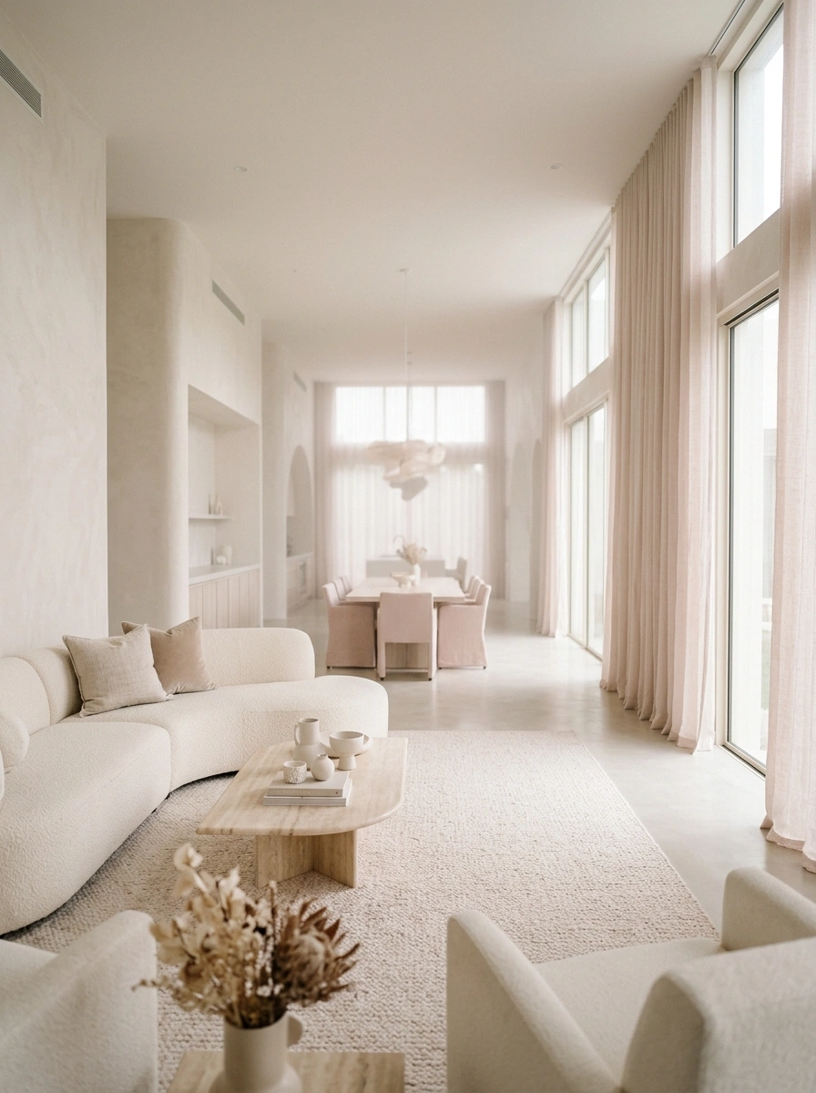Color Choices That Push Walls Outward in a Room With No Room to Spare