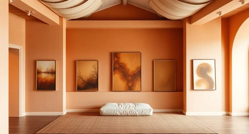Color Palettes That Keep Art From Clashing With a Small Room