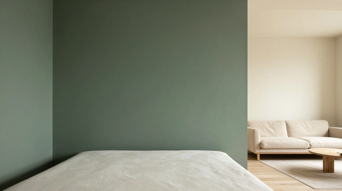 Color Shifts That Trick the Eye Into Seeing Two Separate Rooms