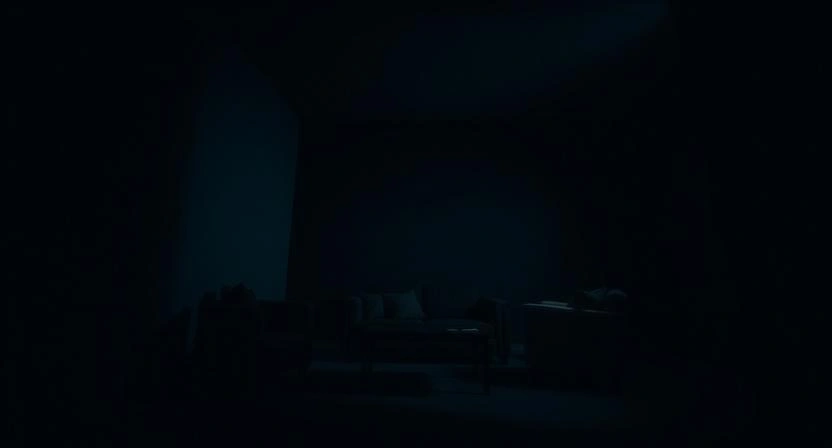 Dark Furniture Against Dark Walls Swallows Light Without Warning