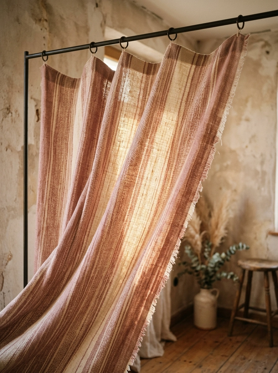 Fabric Panels That Add Softness While Quietly Drawing a Boundary