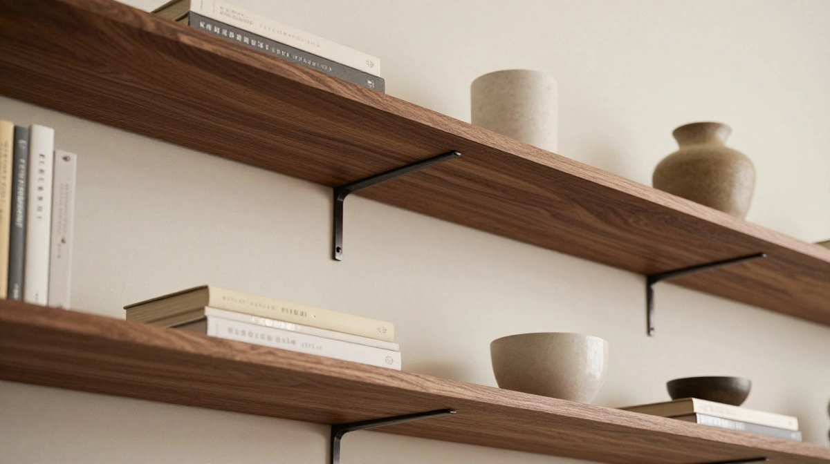 Floating Shelves That Quietly Steal Storage Back From the Floor