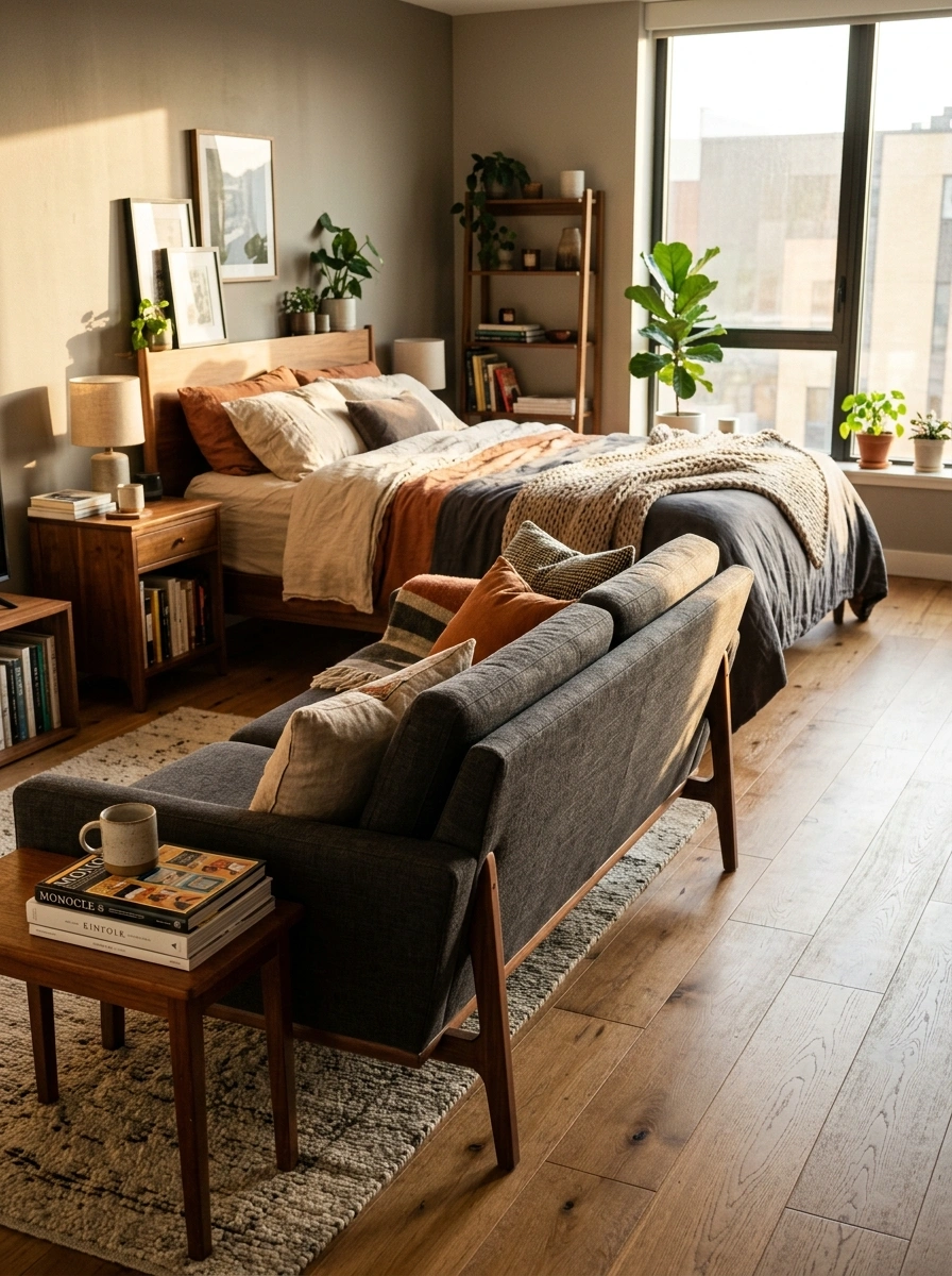 Furniture Angled Just Right Can Divide a Room Without Anyone Noticing