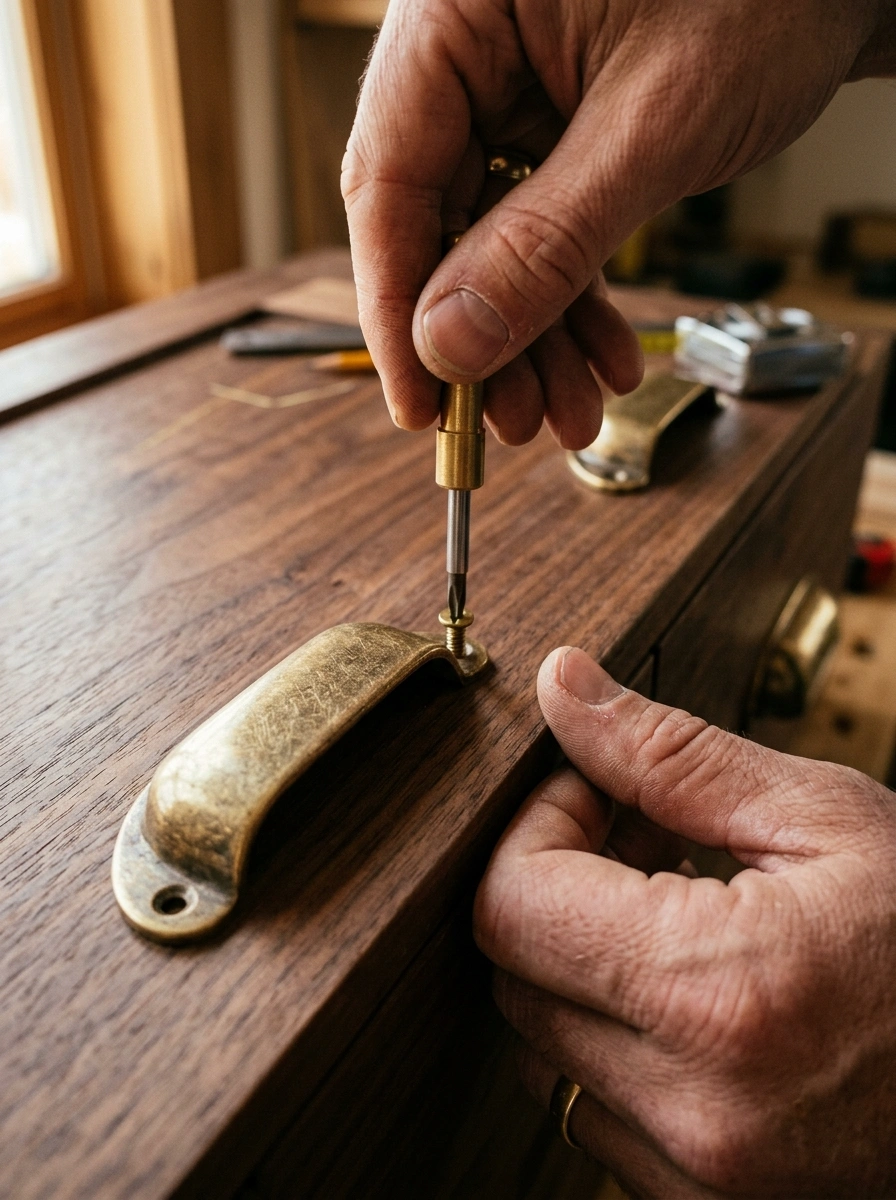 Hardware Updates That Make Builder Grade Fixtures Disappear Completely