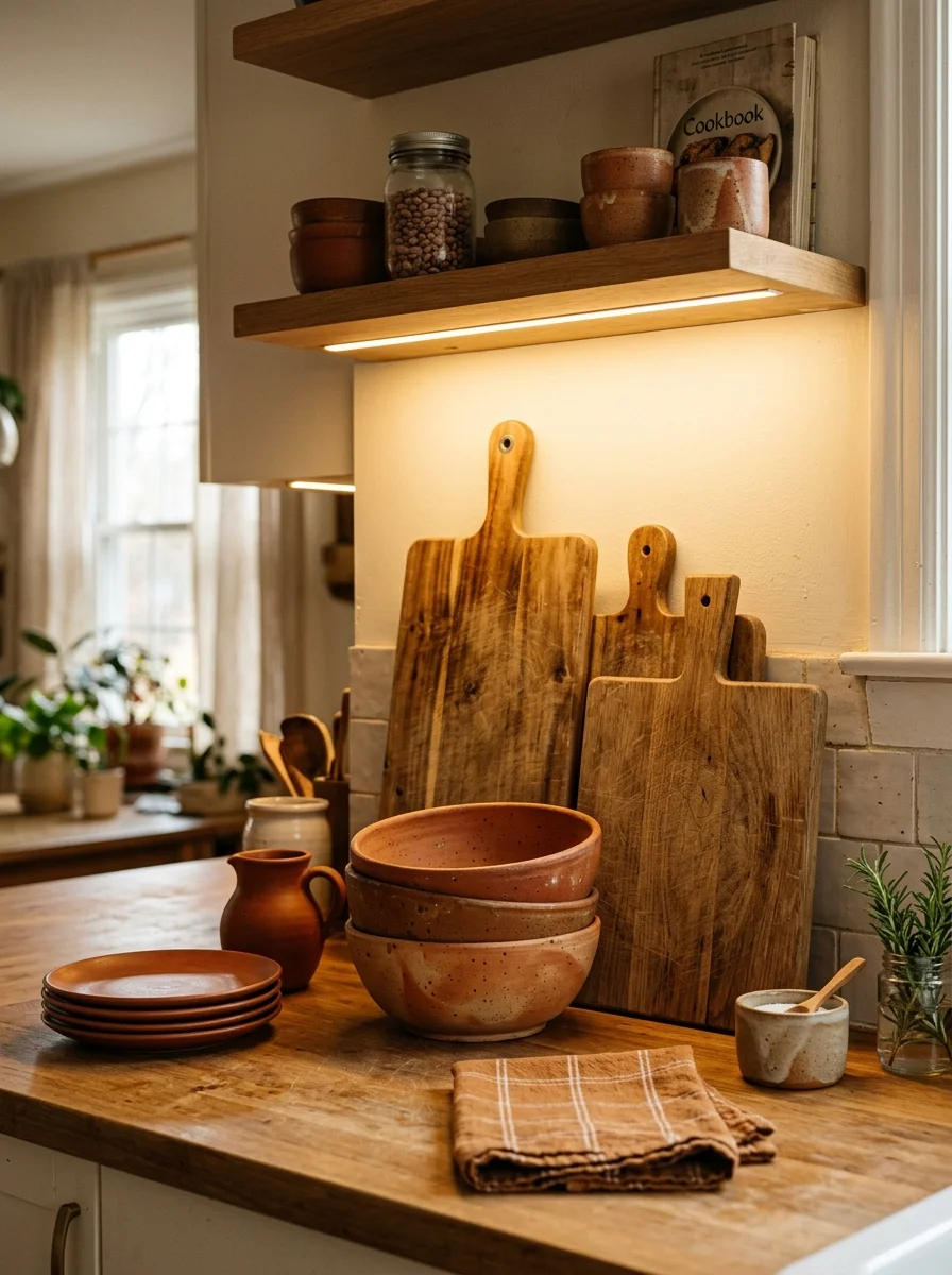 Kitchen Corners Where Earth Tones Meet Everyday Function Beautifully