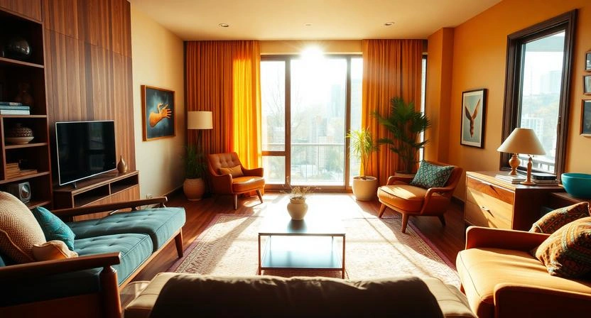 Mid Century Modern Studio Apartment Ideas That Rewrite Small Space Style