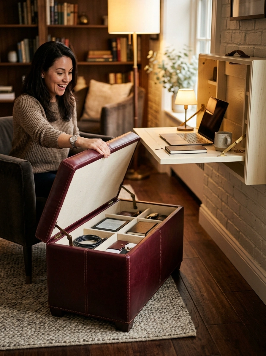 Multifunctional Furniture That Earns Its Keep Twice Over in Micro Living