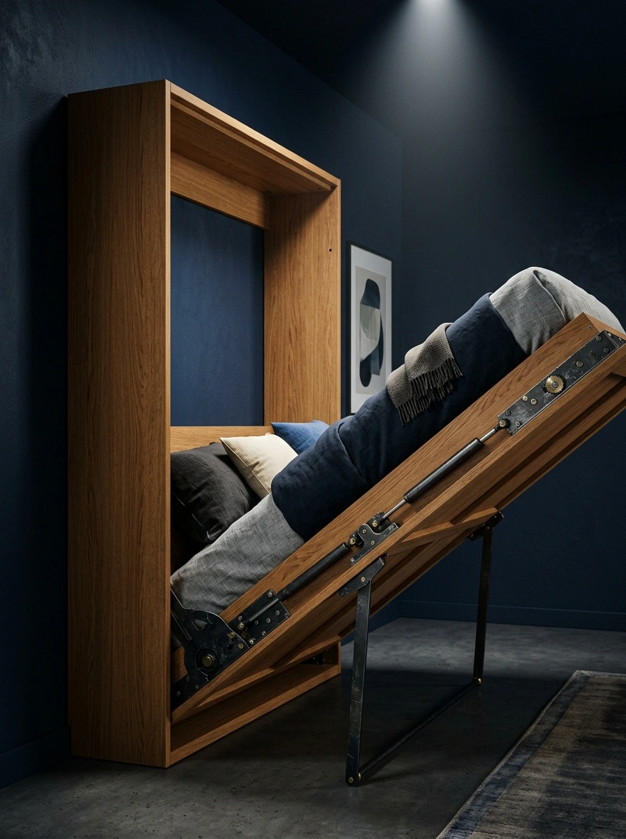 Murphy Beds That Turn a Bedroom Into a Living Room Overnight