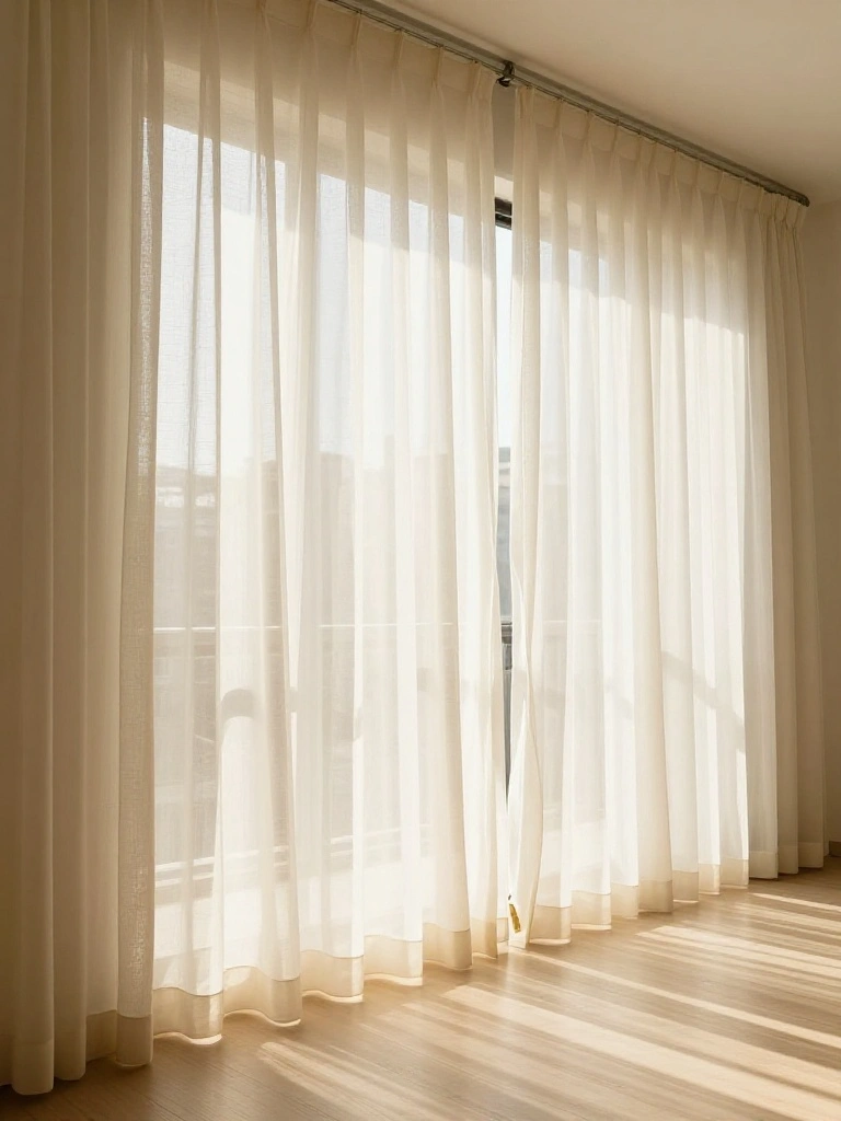 Open Shelving Instead of Bulky Cabinets Keeps the Room Feeling Airy