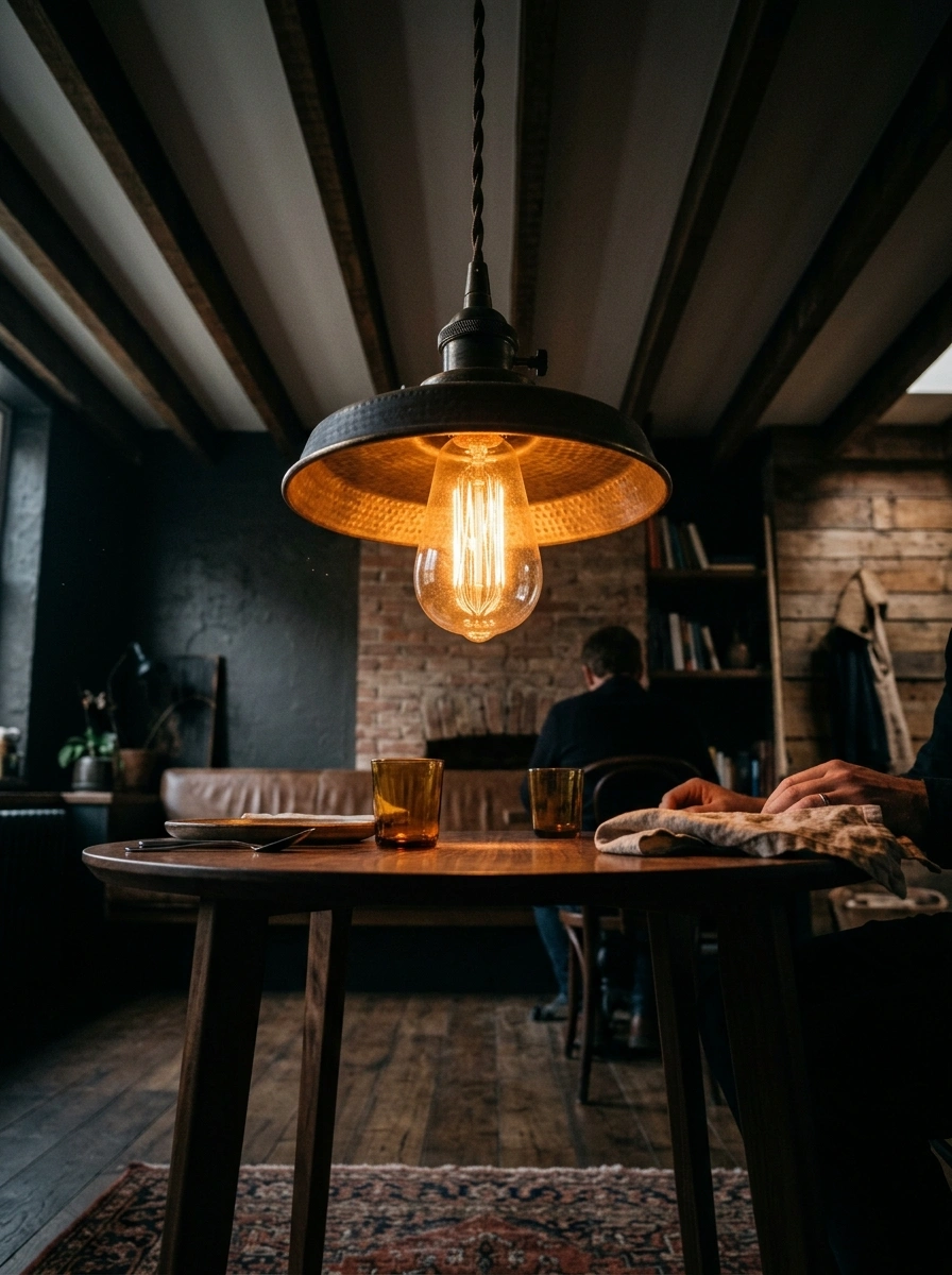 Pendant Lights That Hang Low Enough to Anchor a Whole Zone