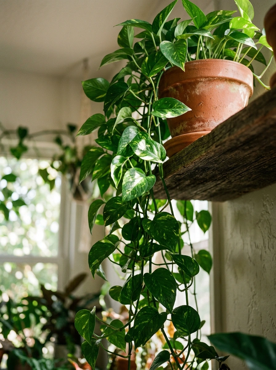 Plants That Bring Life Into Even the Most Rigid Shelf Layout