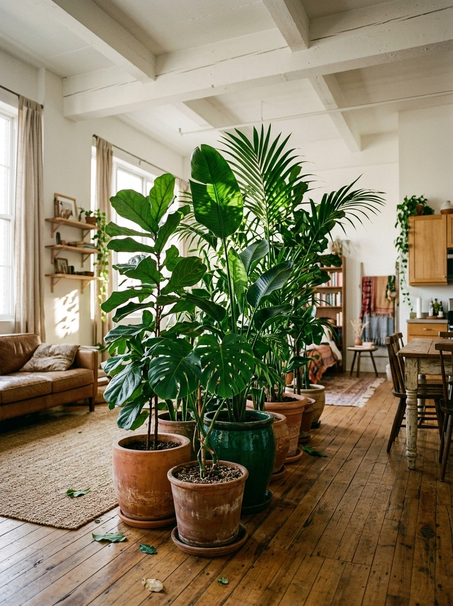 Plants That Divide a Room With Life Instead of Hard Edges