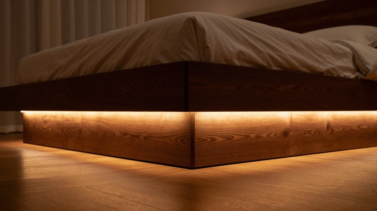 Platform Beds That Rise Just Enough to Claim Their Own Territory