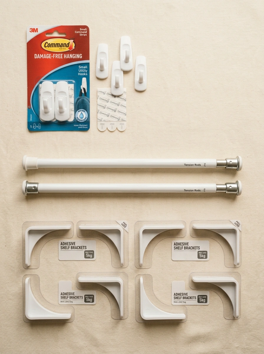 Renter Friendly Shelving That Never Risks a Single Security Deposit