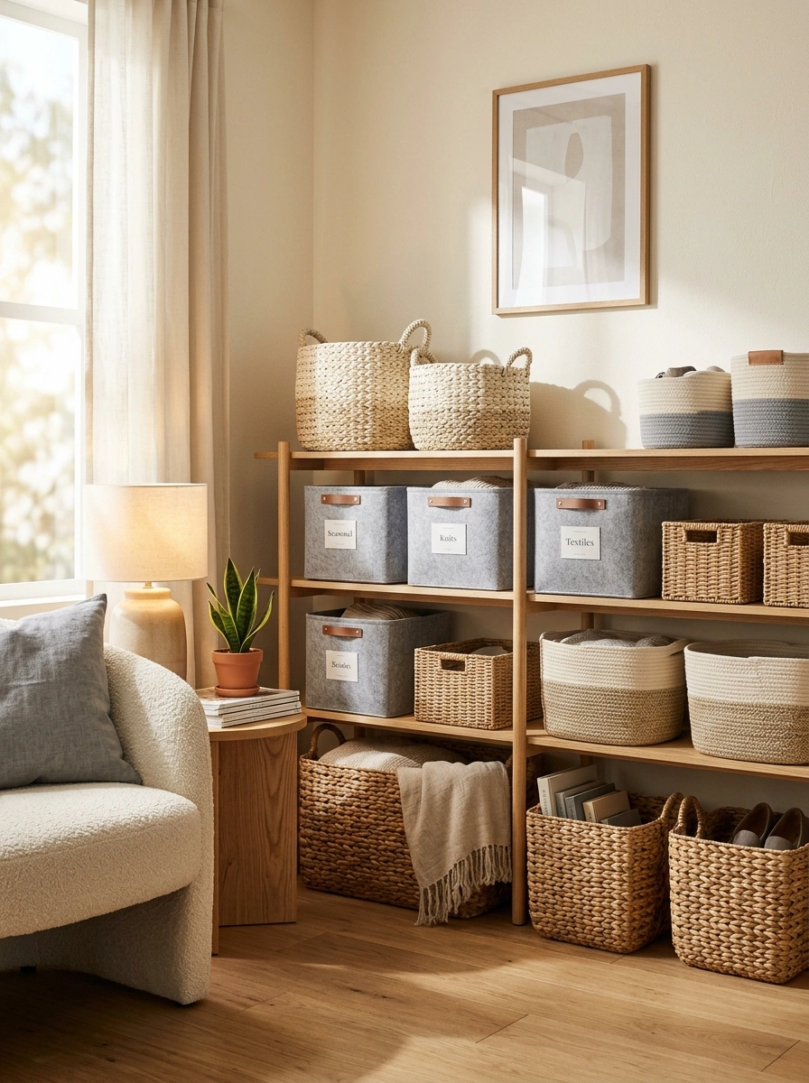Storage Overhauls That Hide Chaos Behind a Genuinely Styled Facade