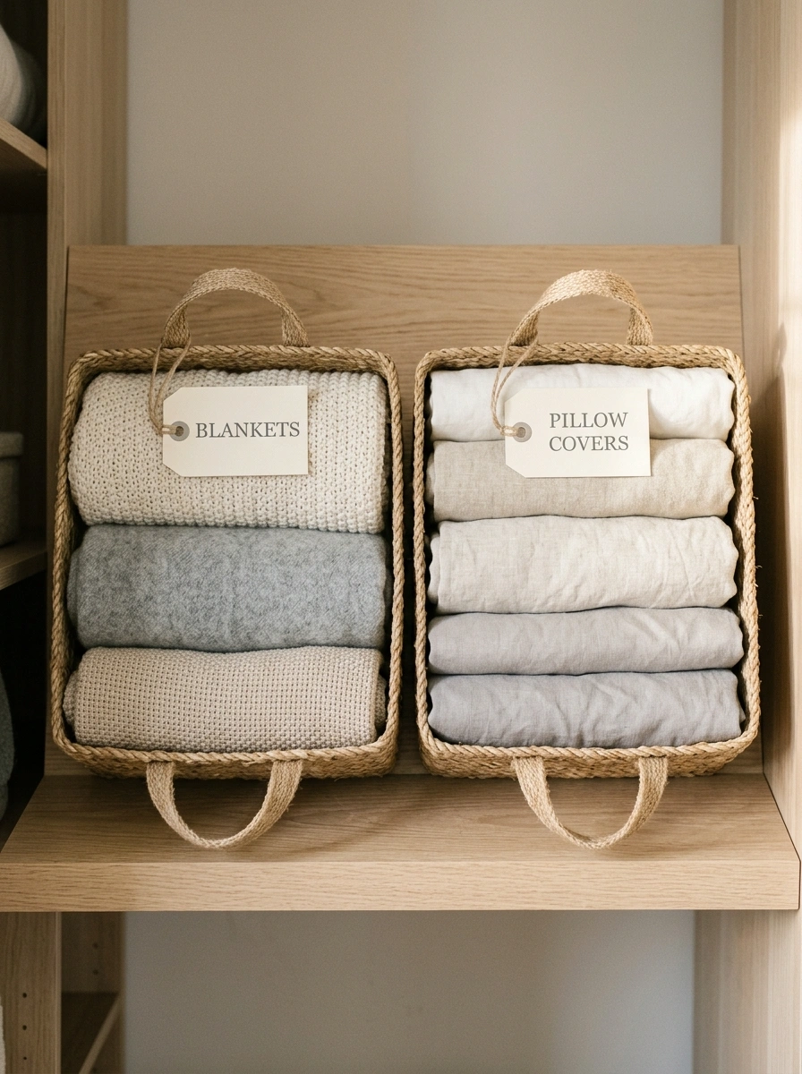 Storage Solutions That Keep Extra Textiles From Becoming ClutterStorage Solutions That Keep Extra Textiles From Becoming Clutter