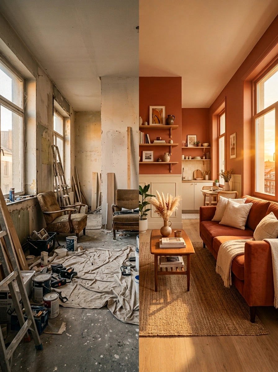 Studio Apartment Makeover Ideas That Rewrite What a Weekend Project Can Do