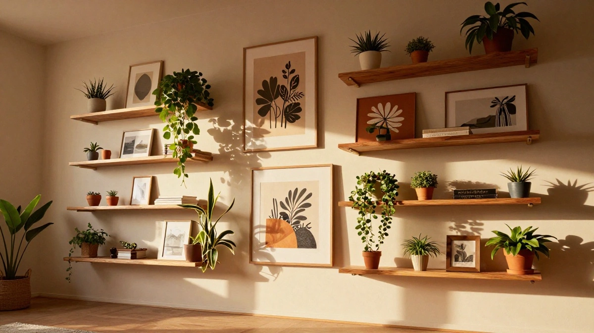 Studio Apartment Wall Ideas That Turn Empty Space Into Pure Function