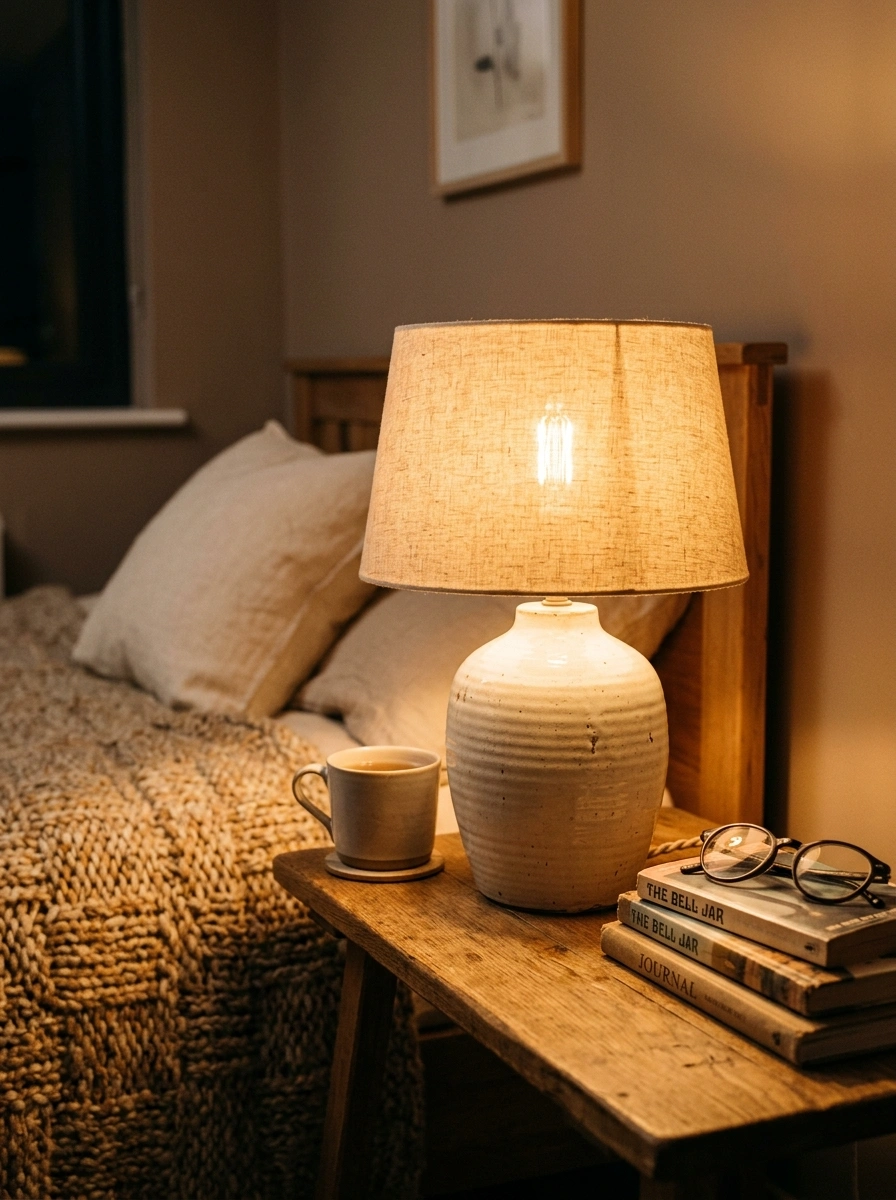 Table Lamps That Add Warmth Without Stealing Precious Surface Space