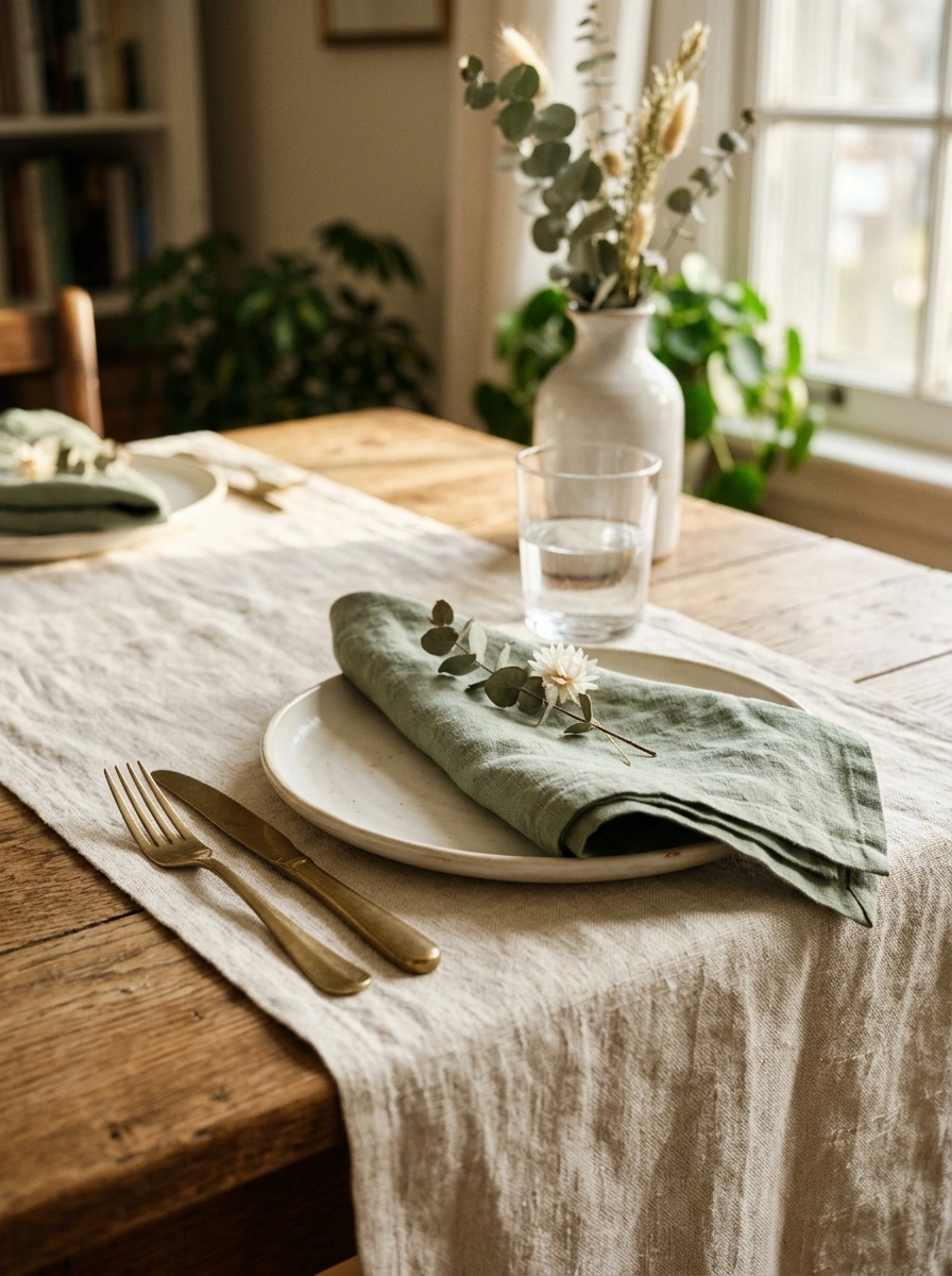 Table Linens That Elevate an Ordinary Meal Into Something Special