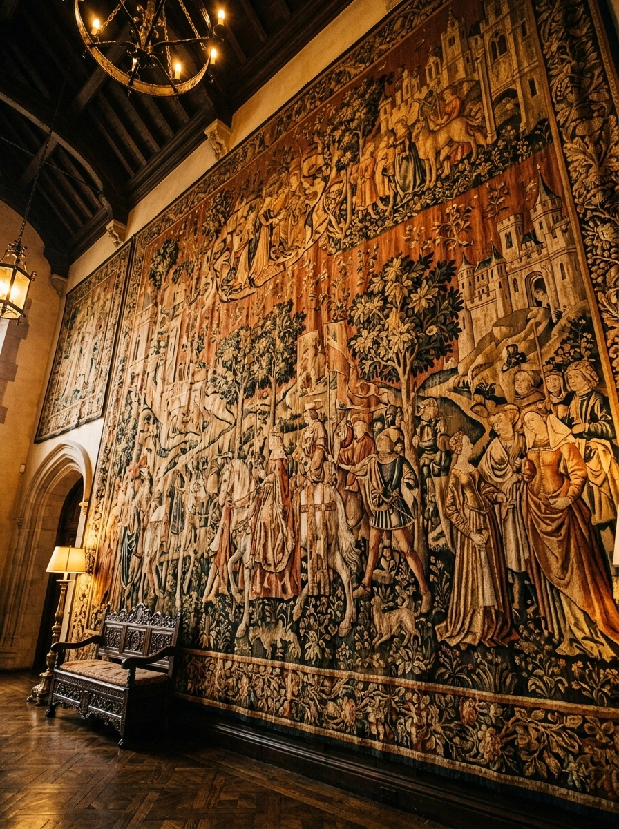 Tapestries That Cover Walls and Add Texture in a Single Move