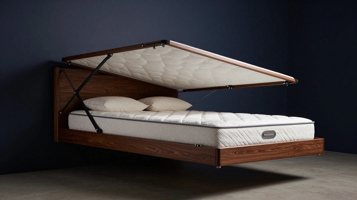 The Murphy Bed Illusion That Turns a Bedroom Into a Living Room Overnight