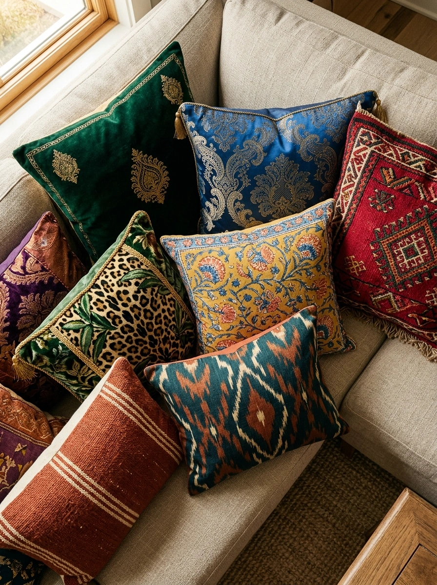 Throw Pillows That Punch Above Their Size and Their Price