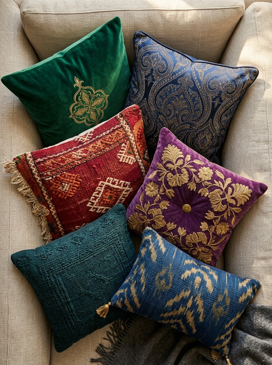 Throw Pillows and Small Accents That Punch Above Their Size