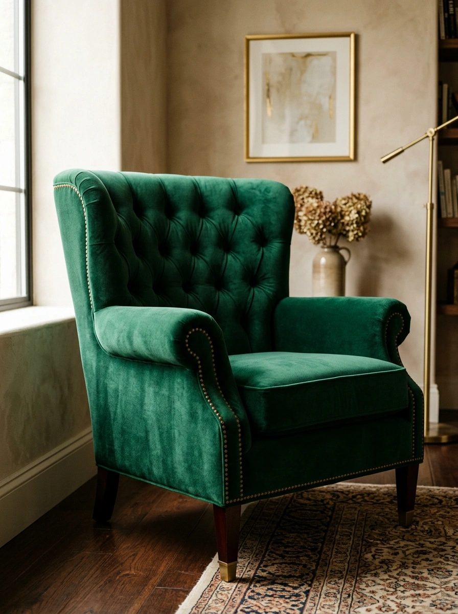 Velvet Upholstery That Turns Ordinary Seating Into Something Opulent