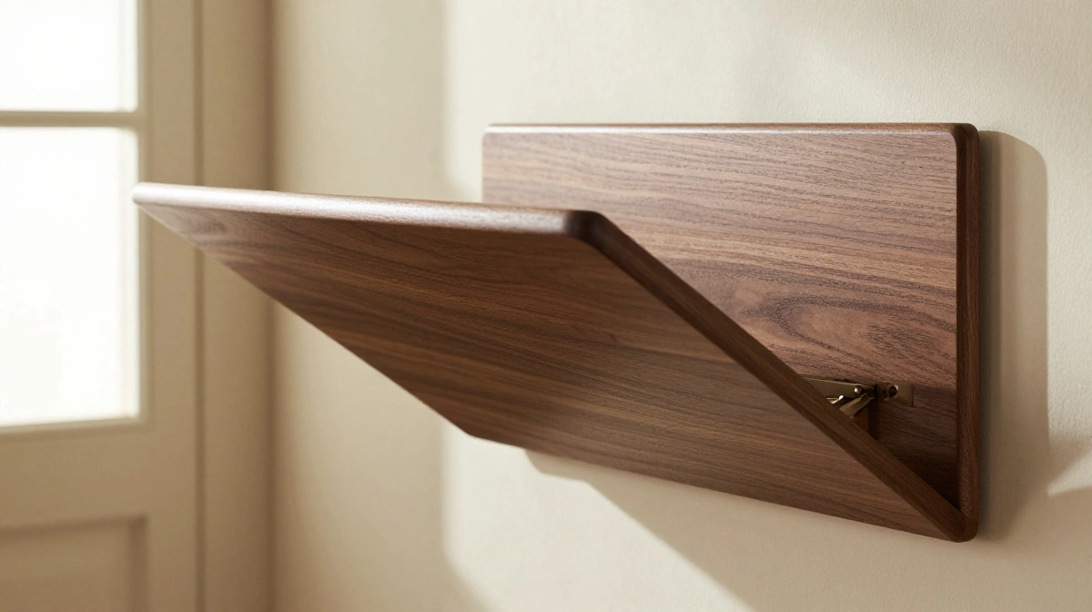 Wall Mounted Desks That Disappear the Moment Work Ends