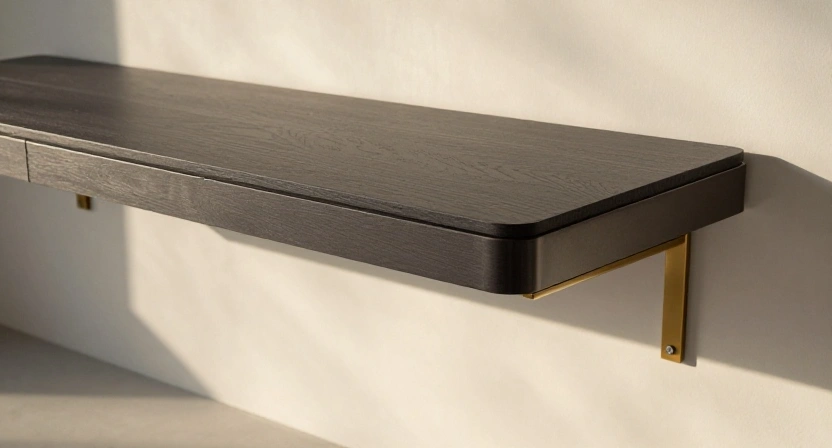 Wall Mounted Setups That Reclaim an Entire Desk Worth of Floor