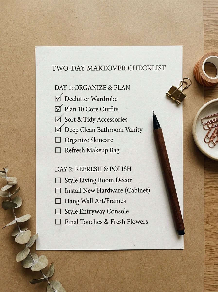 Weekend Timelines That Turn an Overwhelming Project Into a Simple Checklist
