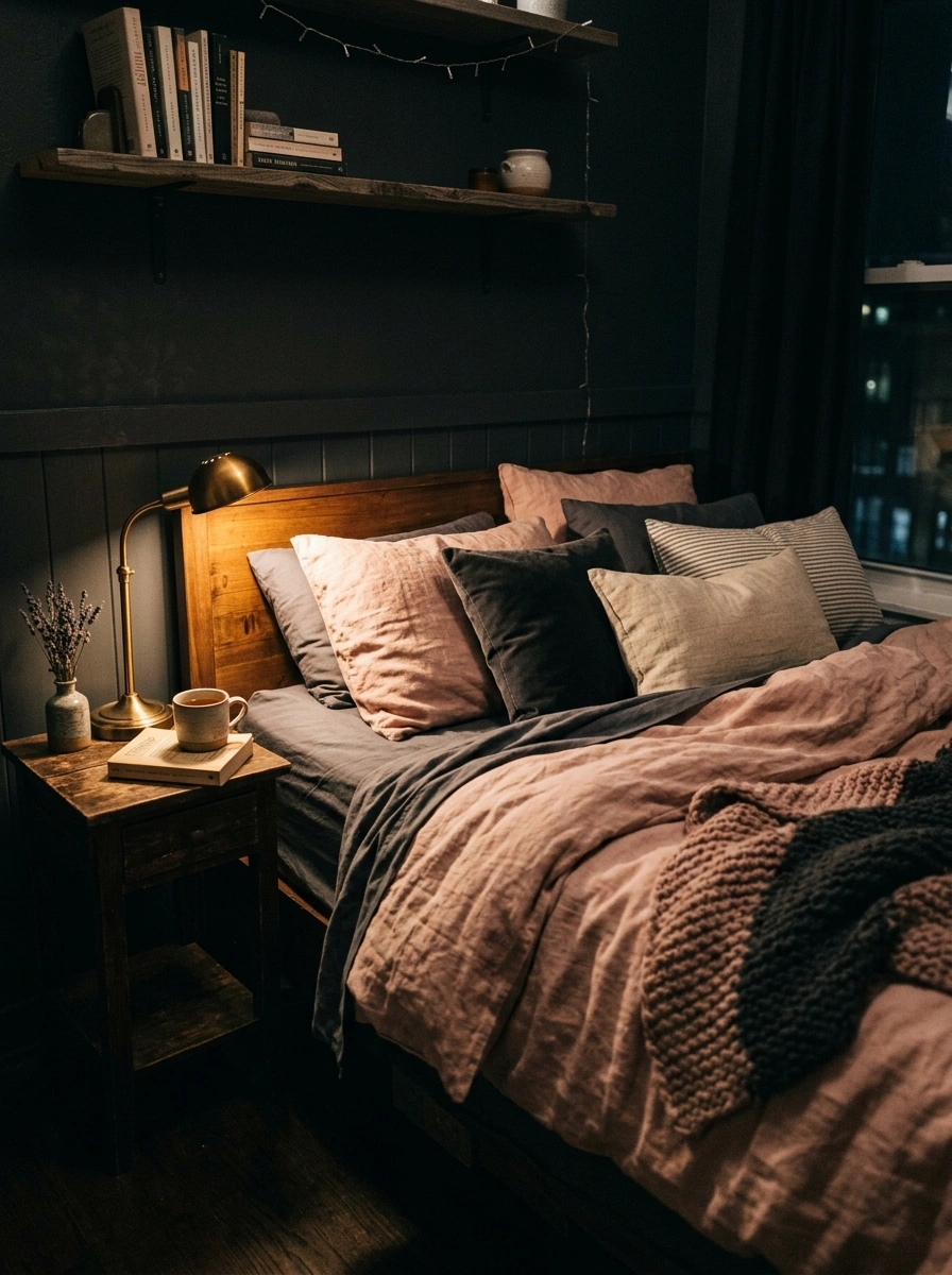 A Bedroom Nook That Feels Like a Private Sanctuary Within One Room