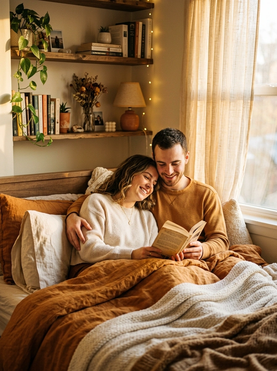 Bedroom Ideas Unique to Couples Sharing One Small Sleeping Zone