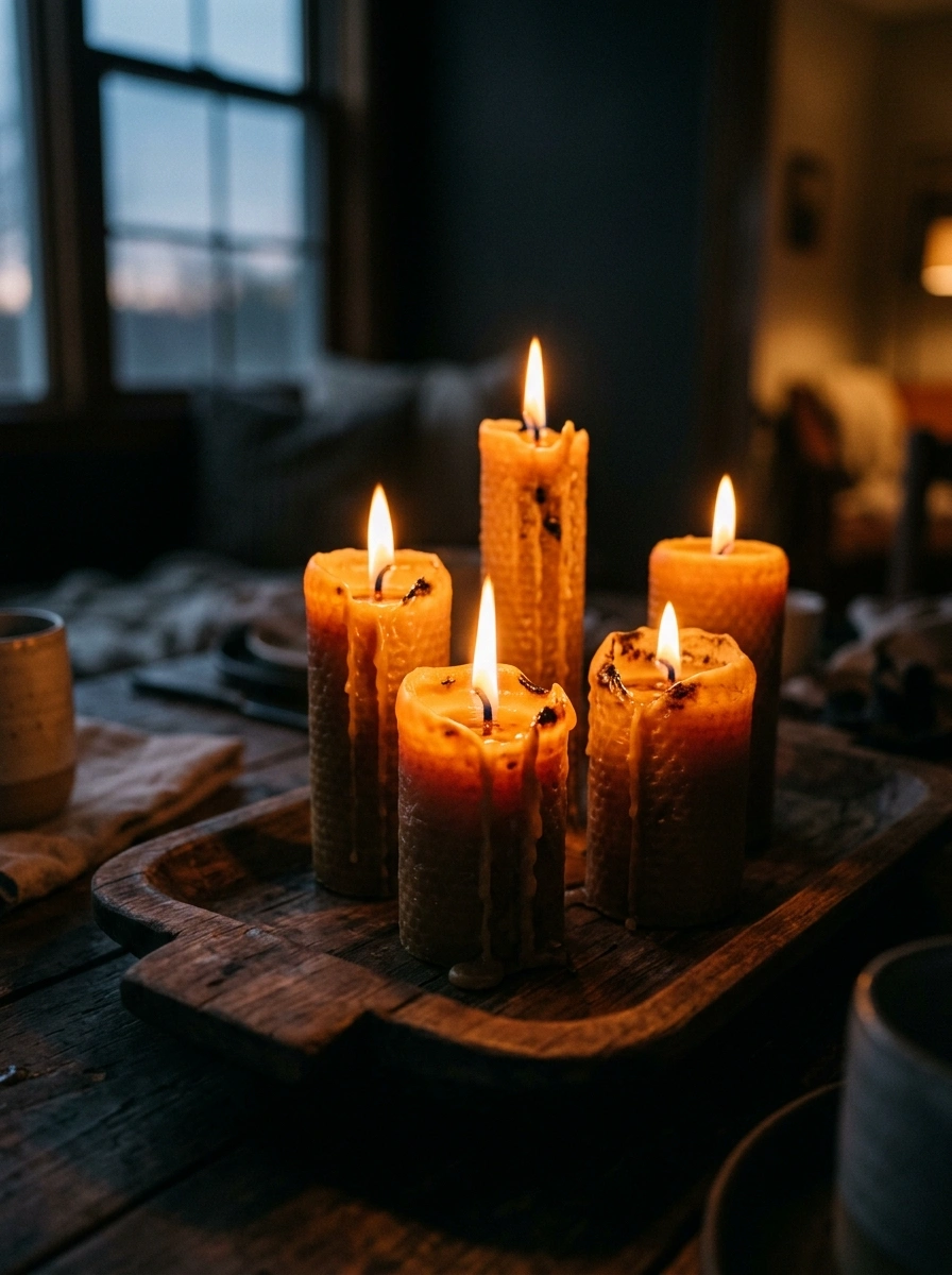 Candlelight and Warm Bulbs That Turn an Ordinary Evening Into a Ritual