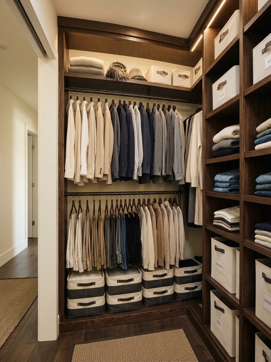 Closet and Storage Systems Built to Punch Above Their Actual Size